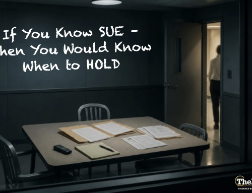 If You Know SUE – Then You Know When to Hold